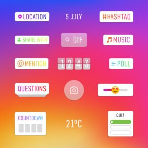 Stickers Instagram